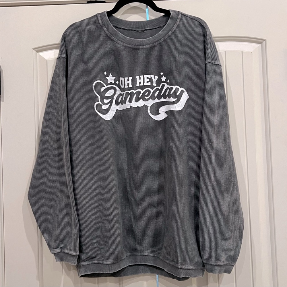 Corded Sweatshirt
